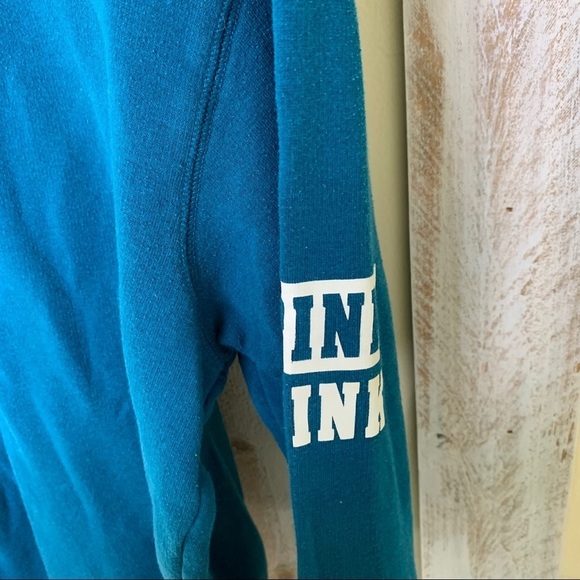 Pink Victorias Secret Teal 1/4 Zip Pullover - Picture 5 of 8